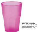 BICCHIERE COCKTAIL FUCSIA 420 cc x 20 Pz.ART.3876-77F [GOLD130]