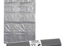 SACCO GRIGIO Gr.33 72 x 110cm (10 strappi) [BIOEXTRUSION147]