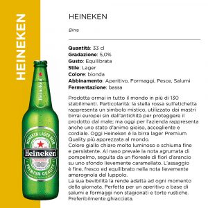 HEINEKEN BOTTIGLIA Cl.33 x 24 Pz. [HEINEKEN100]