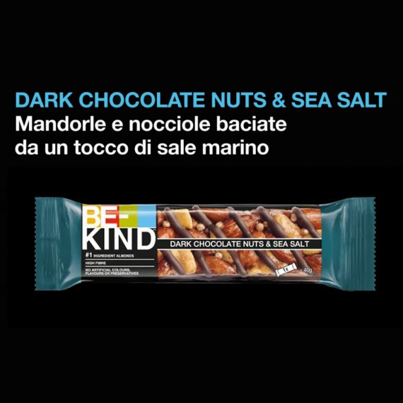 BE-KIND DARK CHOCOLATE NUTS & SEA SALT x 12 Pz. [MARS165]