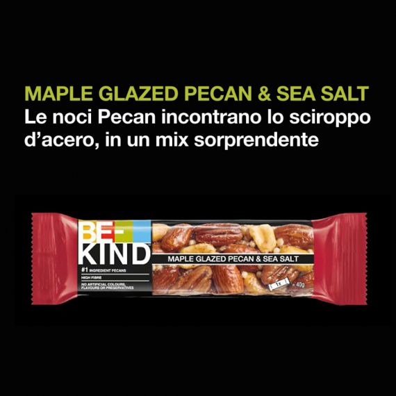 BE-KIND MAPLE GLAZED PECAN & SEA SALT x 12 Pz. [MARS170]