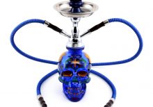 NARGHILE LA CATRINA BLU 2 TUBI x 1 Pz. (45 cm) [NARGHILE0230098]