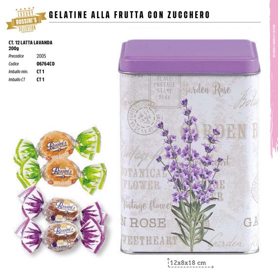 LATTA LAVANDA GELEE VERTICALE Gr.200 x 1 Pz. V.12,50 [ROSSINIS405]