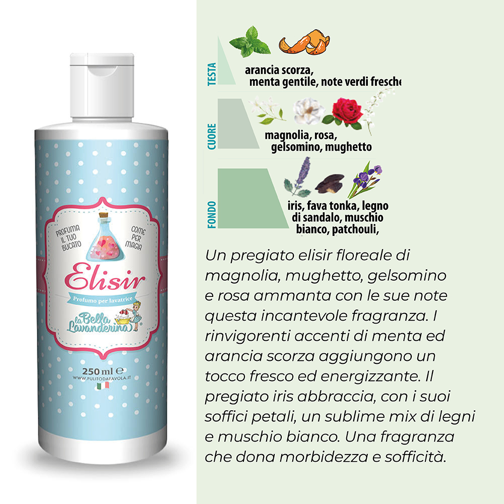 PROFUMO BUCATO ELISIR 250 mL x 1 Pz. V.11,00 [FAVOLA110]